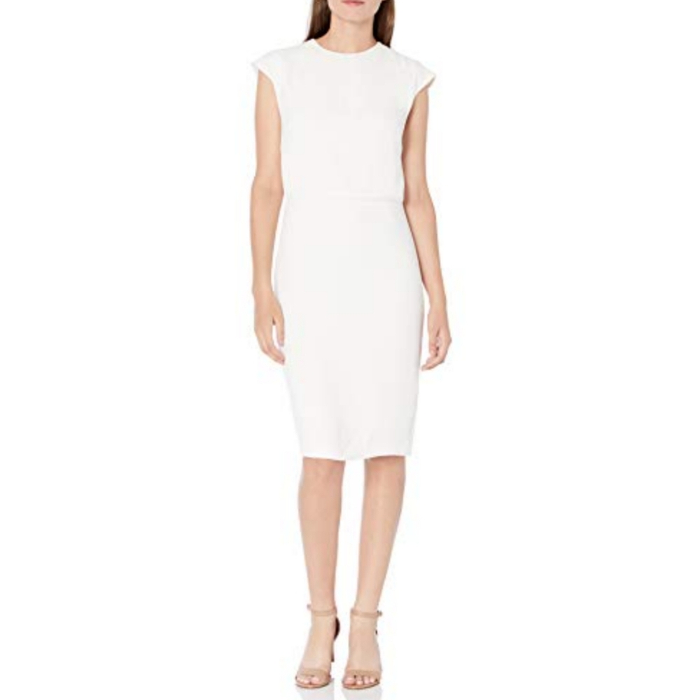Calvin Klein Lilac Sheath Dress